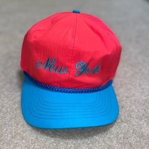 Vintage New York Hat | Neon Colors | Never worn and in great condition!